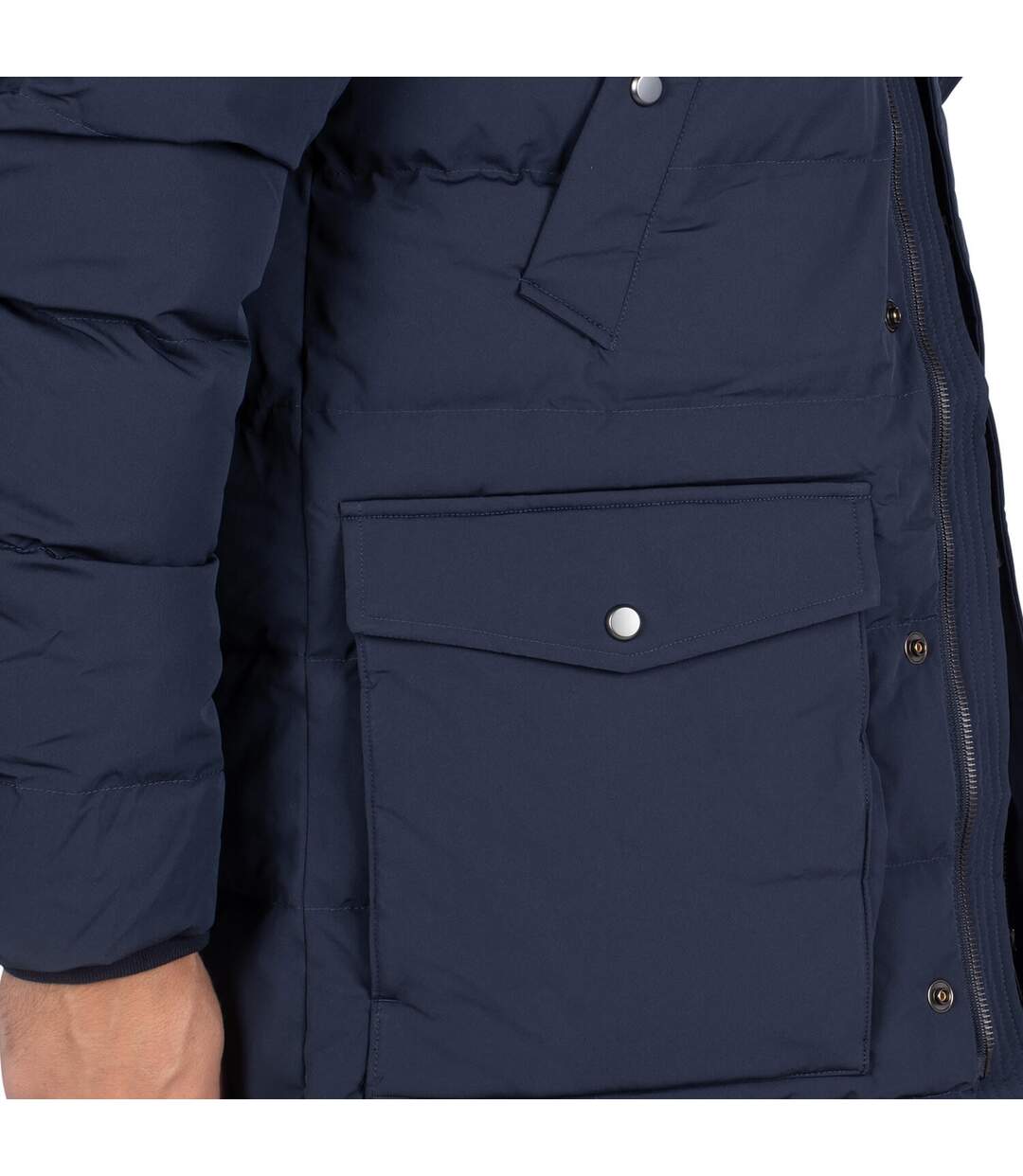 Parka col fausse fourrure