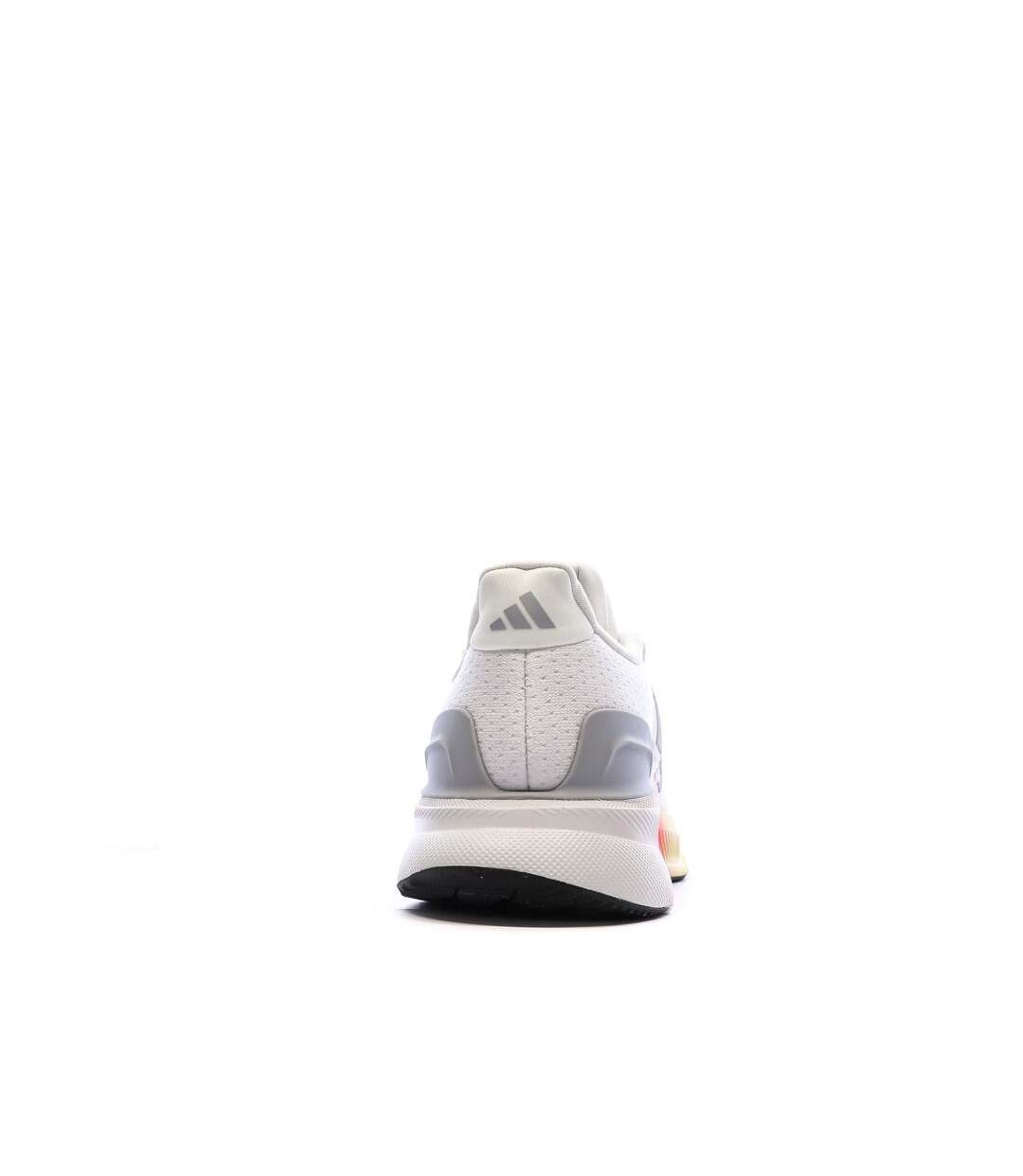 Chaussures de running blanches/roses homme adidas ultrarun 5-3
