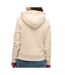 Sweat beige femme superdry floral hood - l-2