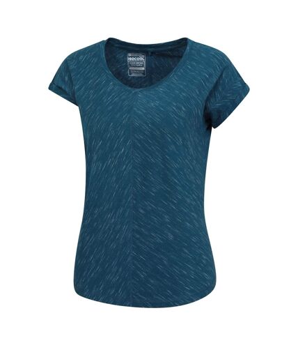 T-shirt retreat femme bleu sarcelle foncé Mountain Warehouse