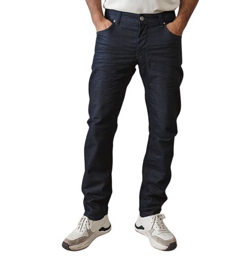 Jean Slim Fit Bleu Classique Homme - 5 Poches - Taille Basse