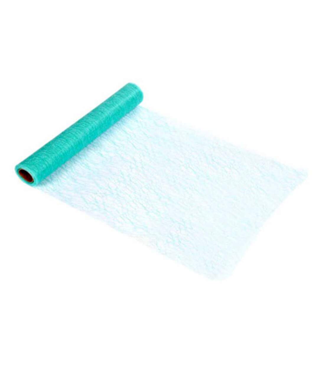 Chemin de Table Jetable Effet Maille 30cmx5m Menthe-1
