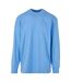 T-shirt Manches Longues Homme Bleu Ciel Urban Classics-1