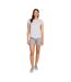 Womens Carolyn Short Sleeved Patterned T Shirt Grey Trespass-1