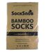 4 Pk Bamboo Invisible Liner Socks with Grippers
