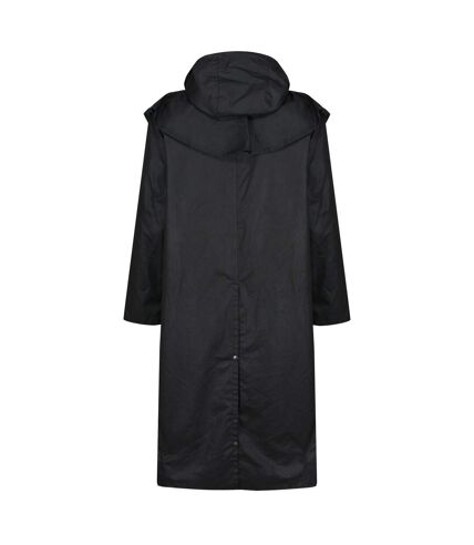 Regatta Mens Cranbrook Waterproof Wax Jacket (Black) - UTRG7502