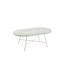 Table Basse de Jardin Celeste 90cm Blanc