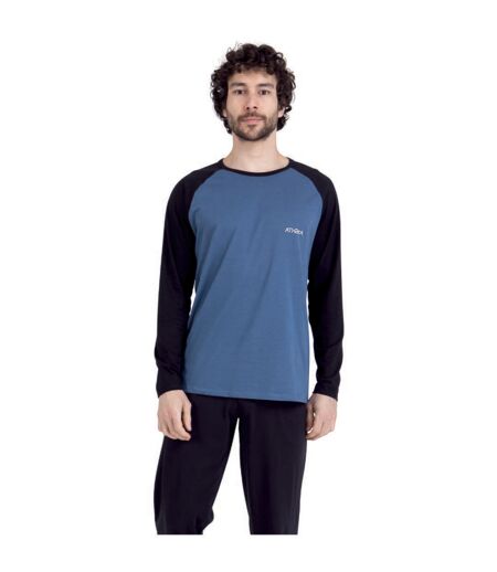 Pyjama long col rond homme Ecopack Construction Athena