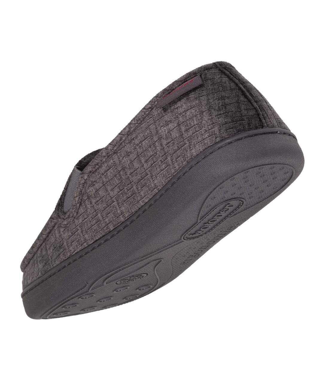 Isotoner Chaussons Mocassins homme velour ultra doux-5
