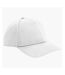 Beechfield Urbanwear 5 Panel Snapback Cap (White)