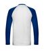 T-shirt Valueweight Homme Blanc Bleu Roi Fruit Of The Loom-2