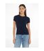 T-shirt Motif/style Logo Femme Bleu Marine Foncé Tommy Jeans-4
