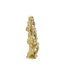 Statuette Déco Pyramide 3 Singes 30cm Or-2