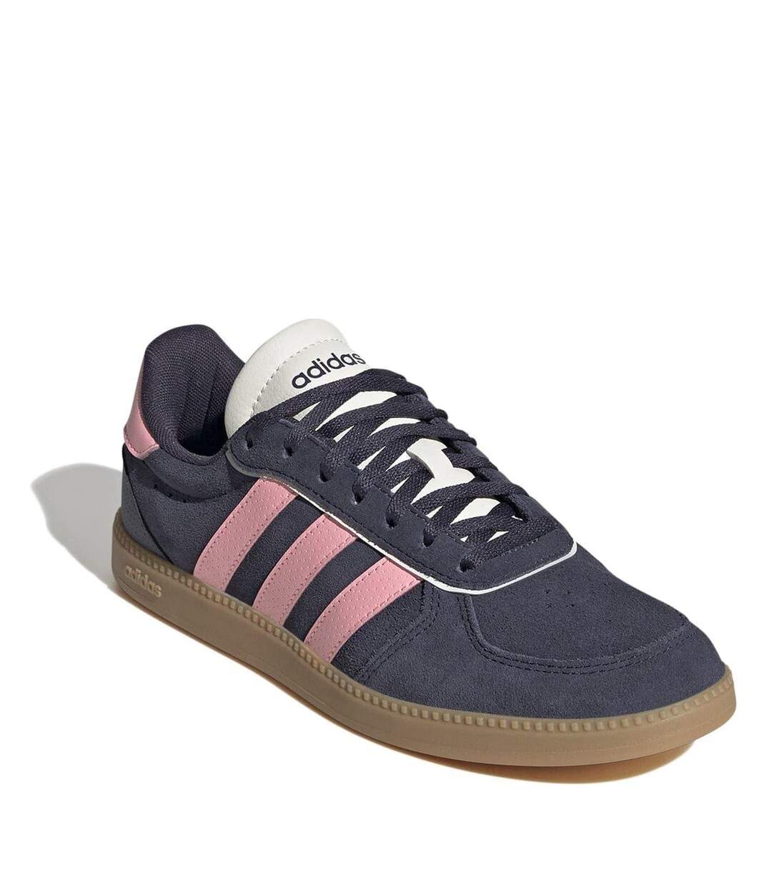 Baskets Sleek Femme Bleu Marine Rose Marron Pâle Adidas-3