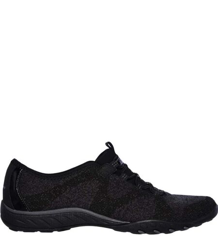 Skechers Womens/Ladies Breathe Easy Sneakers (Black) - UTFS9348