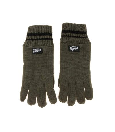 Gants kaki/noir homme kaporal olindo - m/l