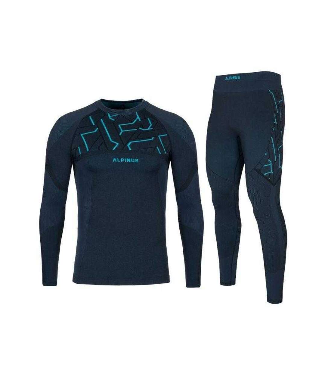 Ensemble Thermique Tactical Gausdal Homme Bleu Graphite Alpinus-2