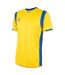 Umbro Mens Spartan Short-Sleeved Jersey (Yellow/Royal Blue) - UTUO262