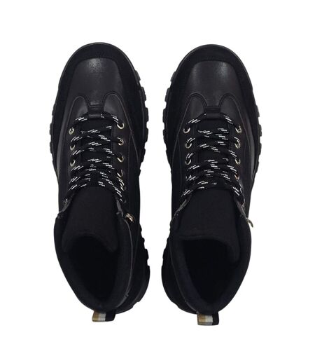 Chaussures Montantes De Randonnée Jason Homme Noir Firetrap