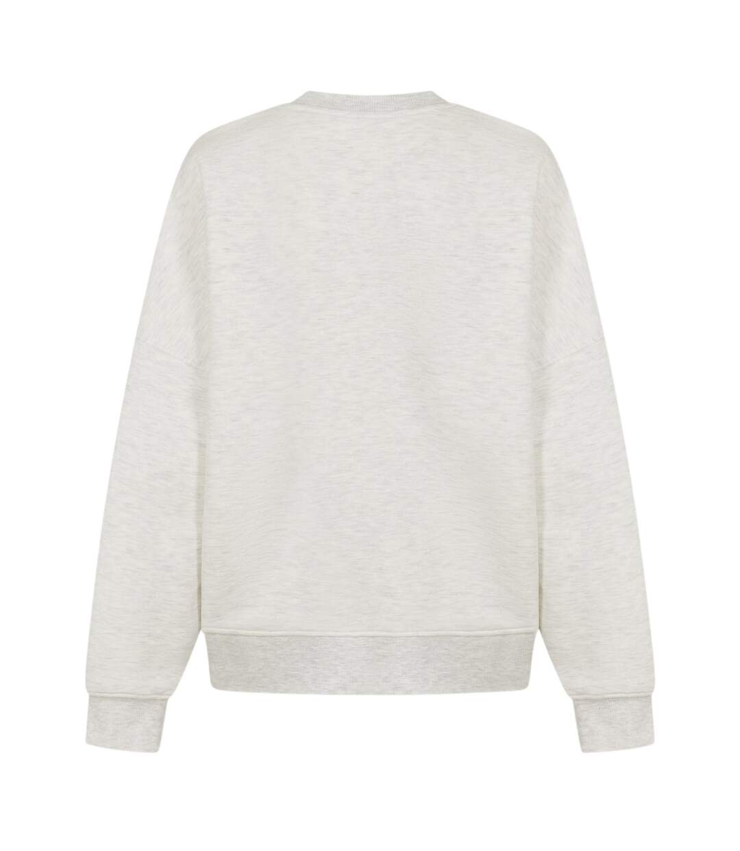 Sweat Motif/style Classique Femme Blanc Cassé Chiné USA Pro-3