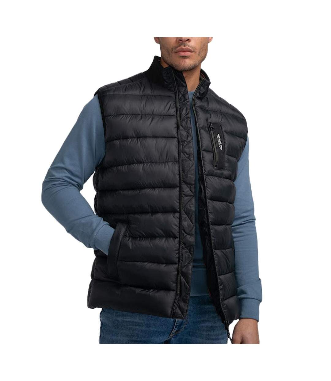 Doudoune sans manche Marine Homme Petrol Industries Waistcoat - 3XL-1