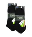 6 Pack Mens Plain Sports Trainer Socks - Comfortable Everyday Ankle Socks-2