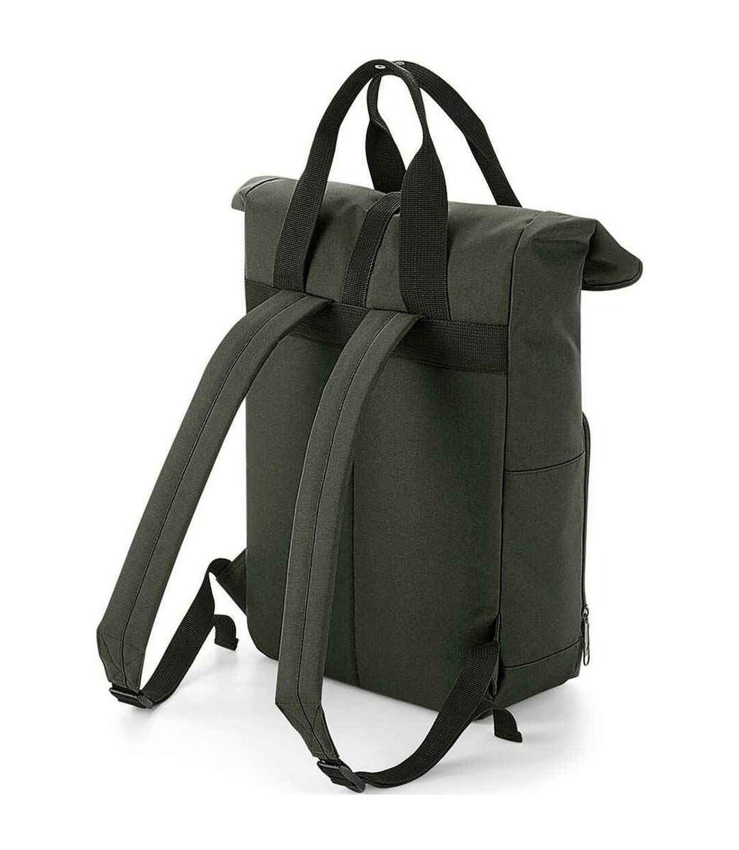 Sac à dos adulte taille unique vert sombre Bagbase-2