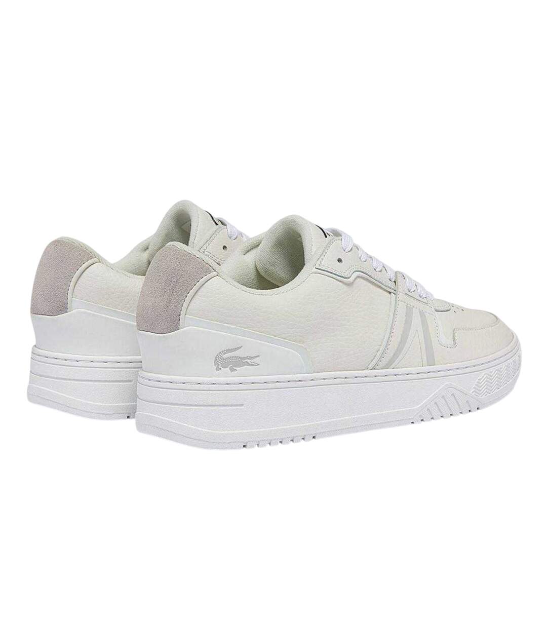 Mens L003 Neo Leather Trainers White Lacoste-2