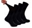 4 Pack Bamboo Diabetic Socks With Grips for Men and Women-1