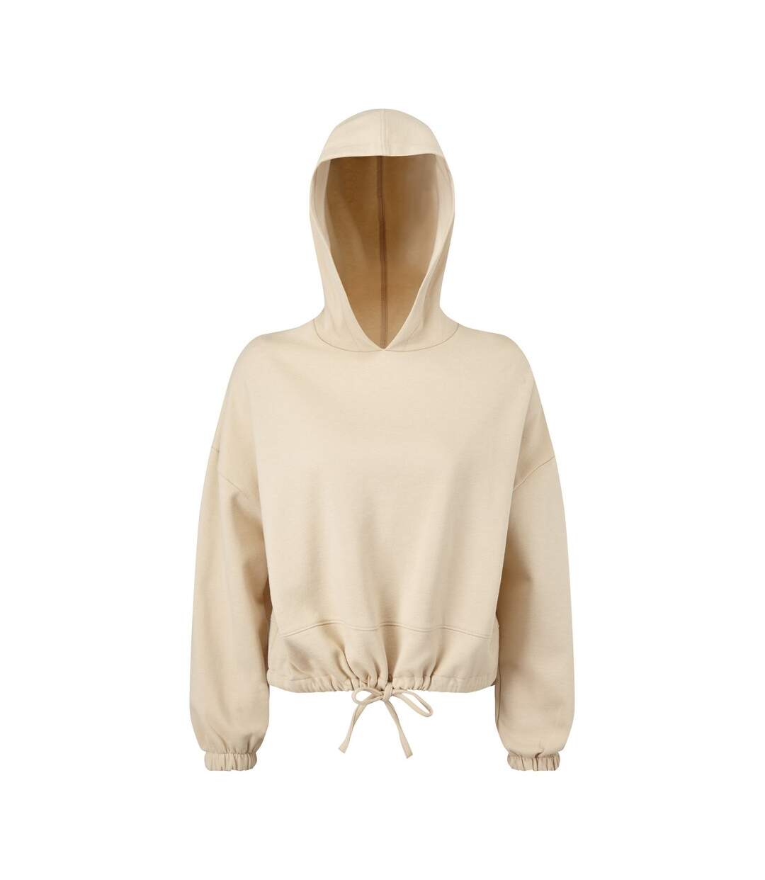 TriDri Womens/Ladies Cropped Oversize Hoodie (Nude) - UTRW6548-1