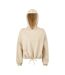 TriDri Womens/Ladies Cropped Oversize Hoodie (Nude) - UTRW6548-1