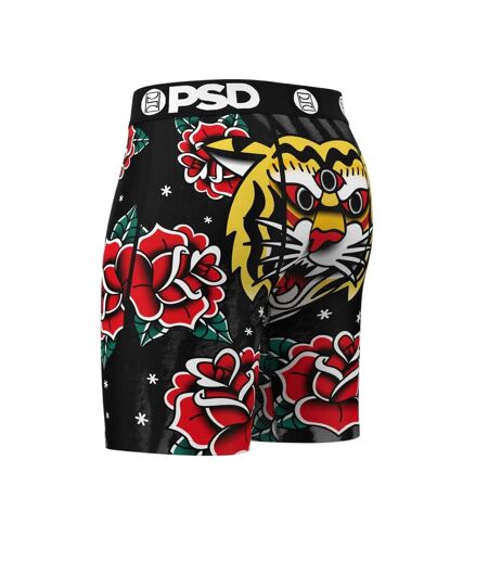 Mens 3 Eyed Floral Tiger Boxer Briefs Multicoloured PSD