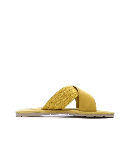 Sandales jaune femme chattawak dacota