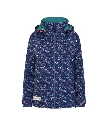 Womens/ladies Printed Jacket Multicoloured Lazy Jacks