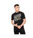T-shirt Protrax Homme Noir Crosshatch-1