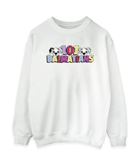 Disney - Sweat DALMATIANS MULTI COLOUR - Femme (Blanc) - UTBI14278