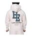 Mens Collegiate Full Zip Hoodie Bone Blank Essentials-4
