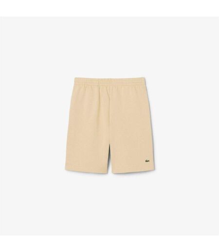 Mens Fleece Shorts Light Beige Lacoste