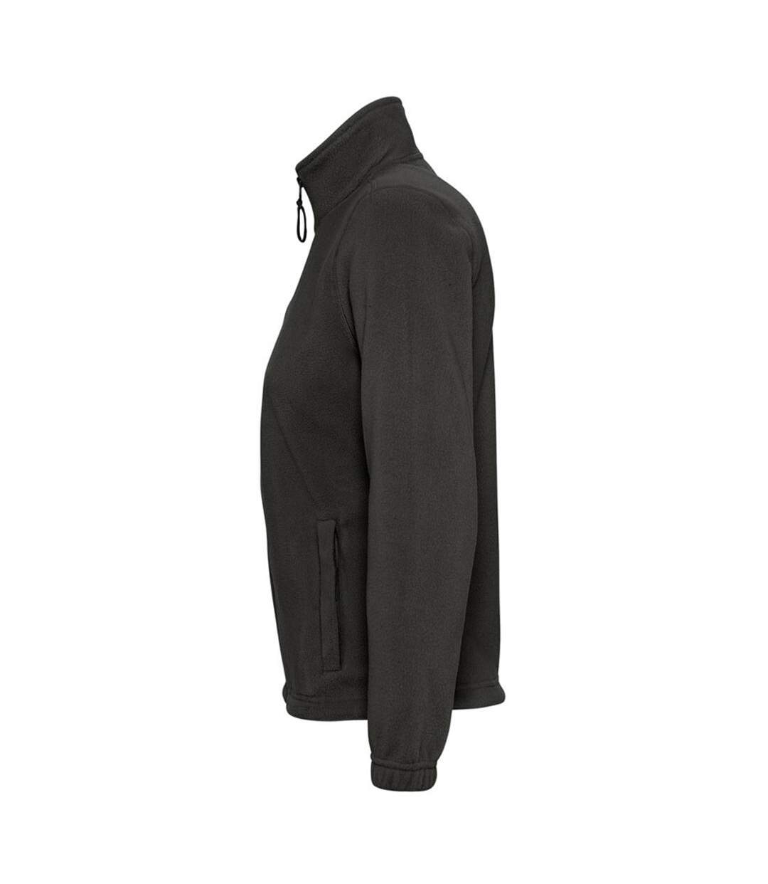 Veste Polaire North Femme Noir SOLS-4