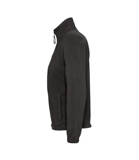 Veste Polaire North Femme Noir SOLS