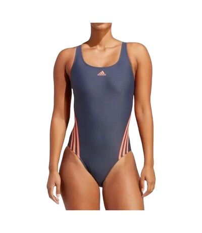 Maillot De Bain 1 Pièce Femme Bleu Marine Adidas
