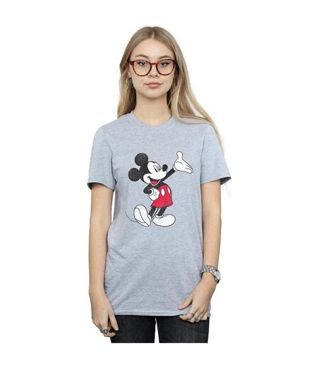 Disney - T-shirt TRADITIONAL WAVE - Femme (Gris chiné) - UTBI1499