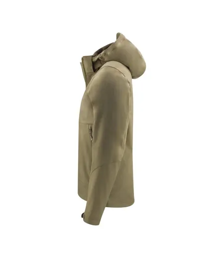 Mens Lodgetown Soft Shell Jacket Moss Green James Harvest