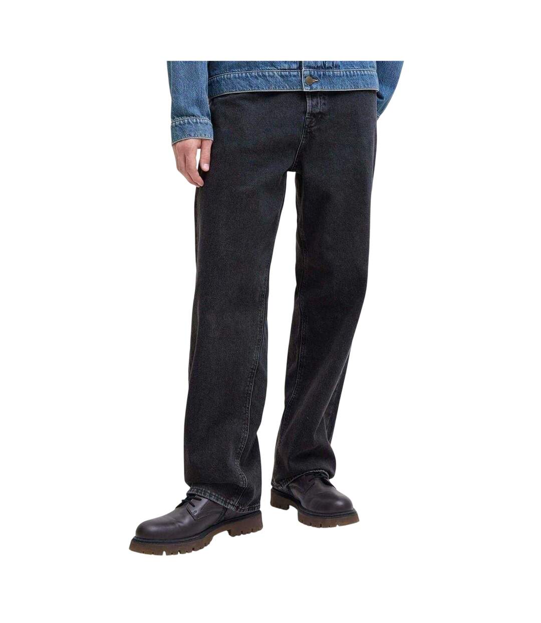 Jean Alex Homme Denim Noir Levis-1