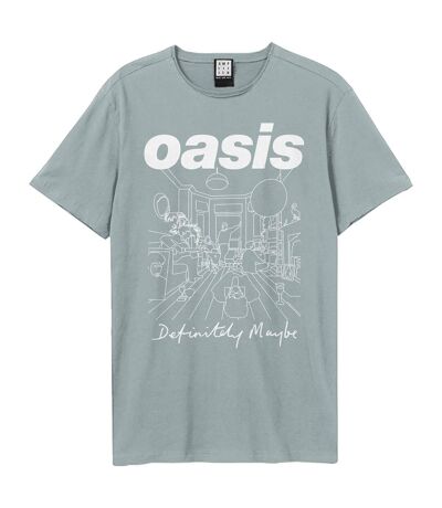 T-shirt definitely maybe adulte bleu étrange Amplified