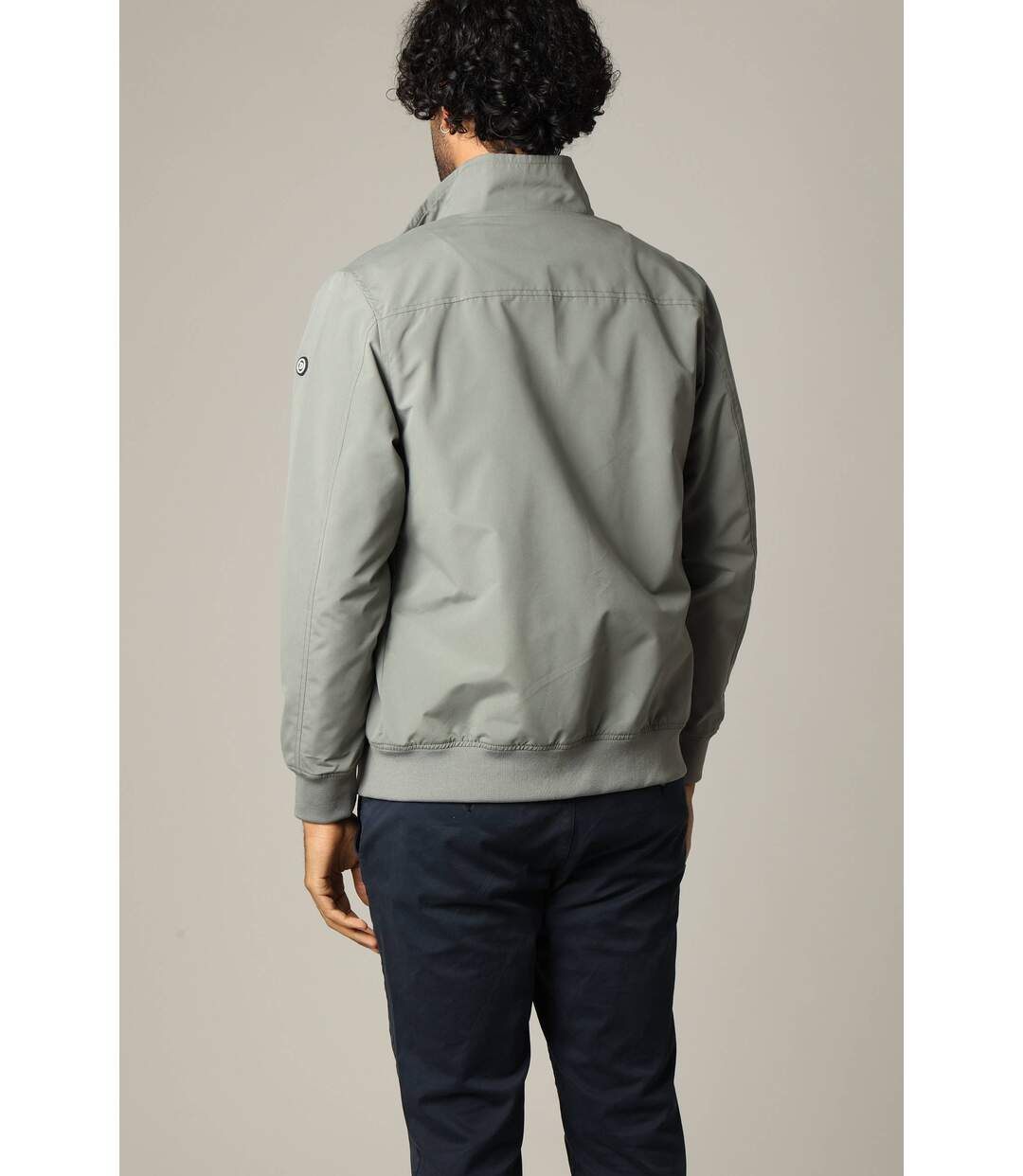 Blouson classique en toile enduite avec col montant CARMELO-4