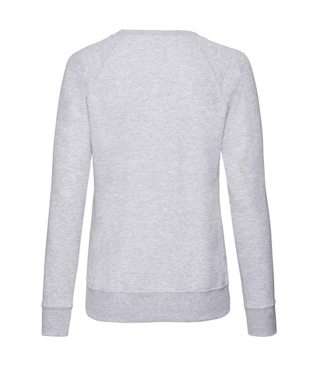 Sweat Femme Gris Chiné Fruit Of The Loom-2