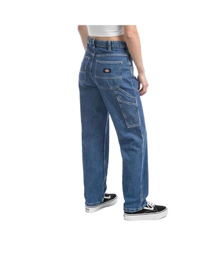 Jean droit bleu femme dickies ellendale