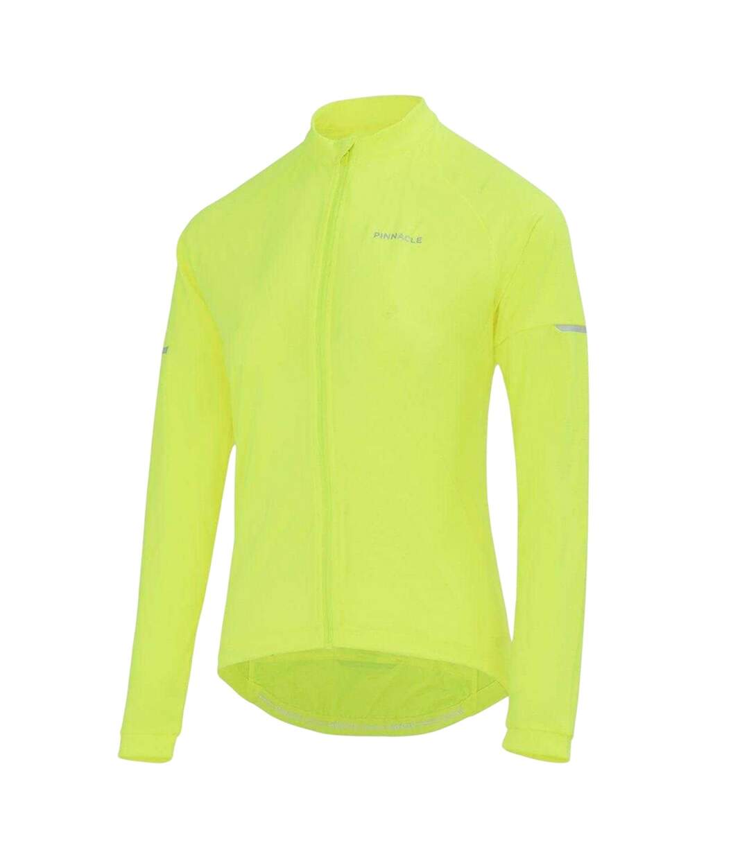 Maillot De Cyclisme Manches Longues Motif/style Logo Femme Jaune Pinnacle-4