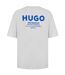T-shirt Motif/style Imprimé Au Dos Mcmxciii Homme Blanc Bleu Hugo-3